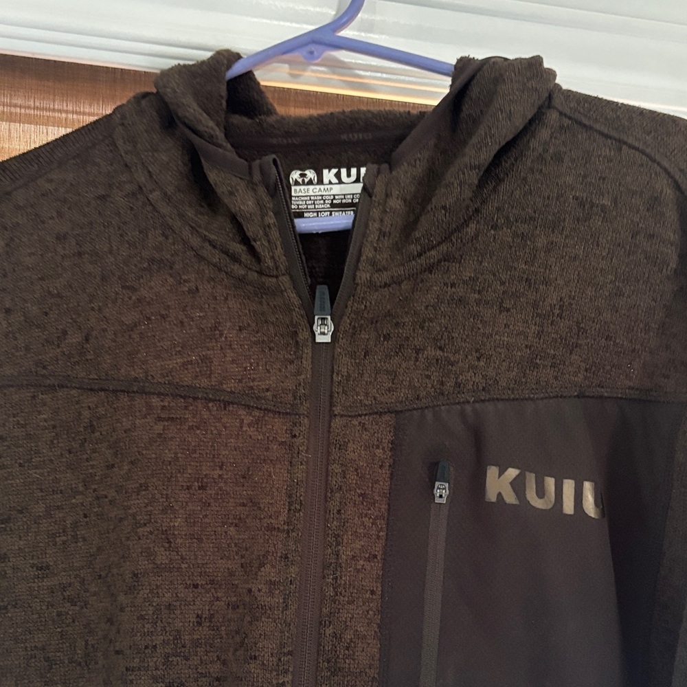 KUIU Men's Dark Brown Performance Jacket - Picture 2 of 7